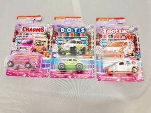 Lot of 3 �Candy� Matchbox Diecast