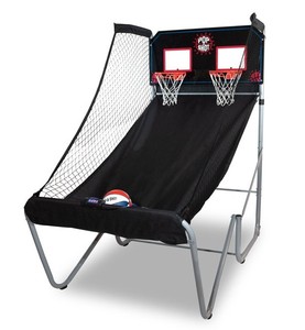 lot 9 image: Pop-A-Shot Official Home Dual Shot Basketball Arcade Game