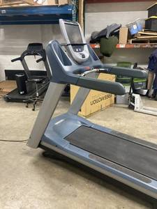 Precor treadmill with touchscreen