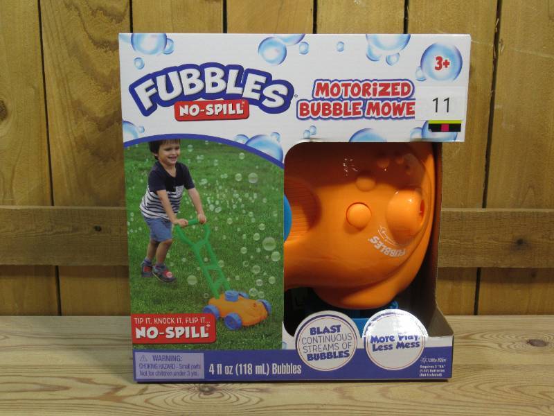 Fubbles No-Spill Motorized Bubble Mower