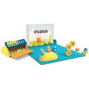 lot 1 image: Plugo Interactive Childrens STEM Wiz Pack with Math, Letters and Spelling