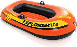 lot 4 image: Intex Explorer 200, 2-Person Inflatable Boat