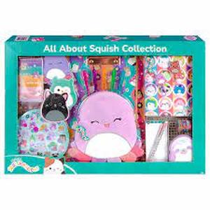 lot 27 image: Squishmallows All About Squish Collection Activity Set  Buela the Octopus