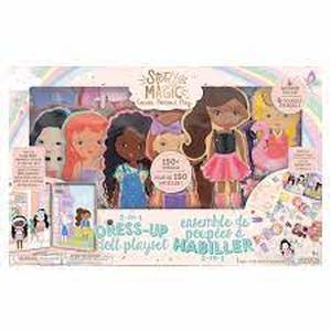 lot 25 image: Story Magic 2-in-1 Dress Up Doll Playset