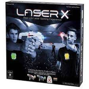 lot 28 image: LASER X RealLife Laser Gaming Experience Two Player Set