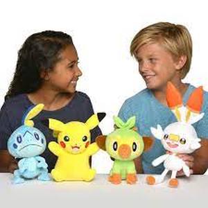 lot 31 image: Pokmon 25th Anniversary Celebration 8 Plush - Galar Edition