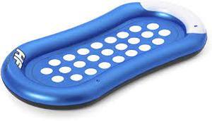 lot 38 image: Bestway 43156 Hydro-Force Summer Vibes Inflatable Pool Float, Blue