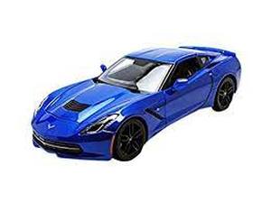 lot 50 image: Maisto 2014 Chevrolet Corvette Stingray Z51 Blue 118