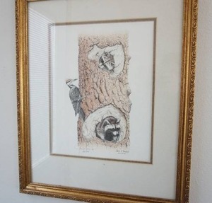 Artist Signed Outdoor Wildlife Print by James P. Townsend 6686 number 294350