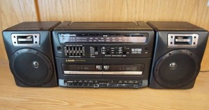 Panasonic stereo system with tape deck RX Dash CT 810