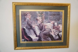 Beautiful MotherChild Framed Print