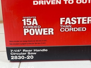 Milwaukee 2830-20 M18 Fuel Cordless 7.25 Rear-Handle Circular Saw