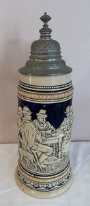 lot 59 image: Trio of German Steins