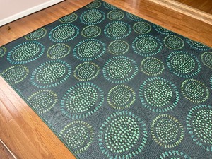 lot 55 image: Mad Mats Double Sided IndoorOutdoor Rug