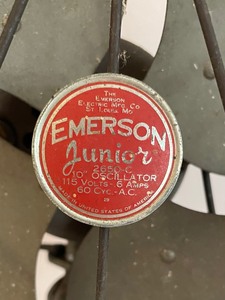 lot 73 image: Vintage Emerson Junior Fan