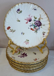 lot 68 image: Vintage German China Snack Plates, Cups and Saucers