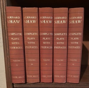 lot 88 image: Vintage Complete Plays with Prefaces by Bernard Shaw