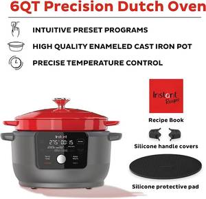 Instant Pot Instant Electric Round Dutch Oven