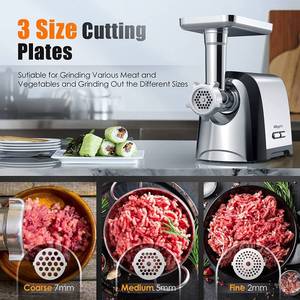 Ollygrin Electric Stainless Steel Meat Grinder