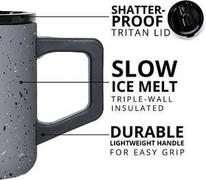 Elemental Summit Coffee Mug with Lid and Handle