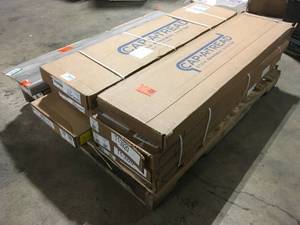 Pallet of Mixed Cap A Tread Laminate to Cover Stairs varies  Models and Conditions  Customer Returns See Pictures