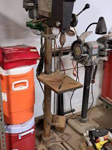 lot 199 image: Sears Craftsman 15-12 Drill Press