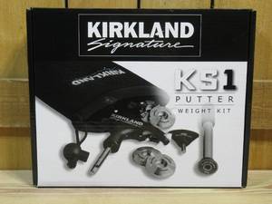 lot 20 image: Kirkland Signature KS1 Golf Putter Weight Kit Set
