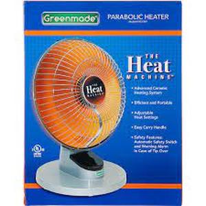 lot 1 image: Greenmade The Heat Machine Parabolic Heater