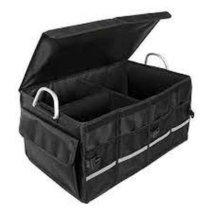 lot 12 image: Eurow Automotive Trunk Organizer, Black