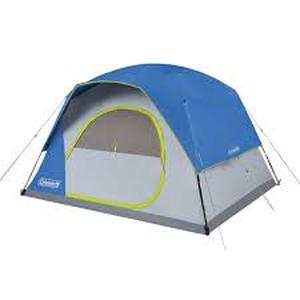 lot 49 image: Coleman 6-Person Skydome Tent with Lighting