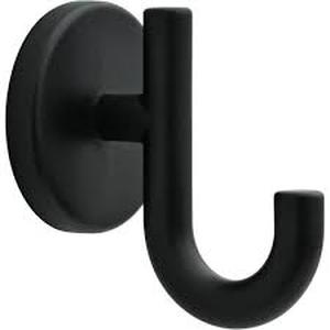 lot 61 image: Delta  Lyndall Single Towel Hook in Matte Black