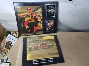 Lot of 2 Davey Allison Plaques