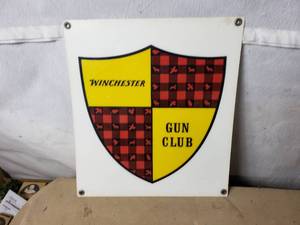 Winchester Gun Club Wall Sign