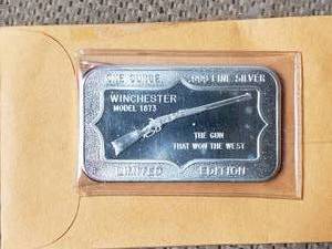 Winchester One Ounce .999 Silver Bar