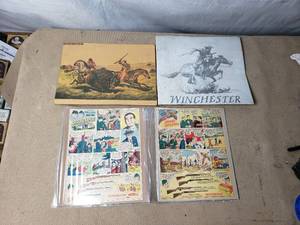 Winchester Prints and 2 Billy and Wes Advertising Comics