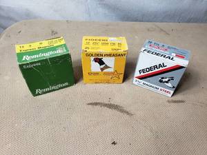 Lot of 3 Boxes of 12 Gauge Shells