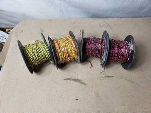 4 Used Spools of Wire