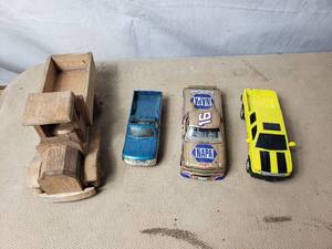 Wooden Toy Pickup, Napa Pickup, Ertl and Other