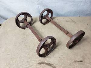 Old Decorative Metal Wheels