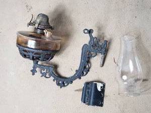 Wall Mount Oil Lamp