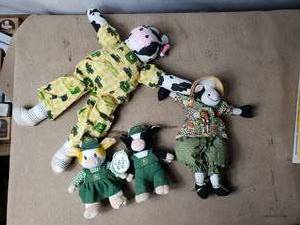 John Deere Stuffed Cows