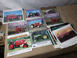 Lot of Tractor and John Deere Calendars