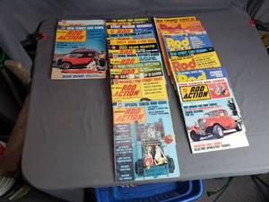 1972. 1973, 1974 Rod Action Magazines