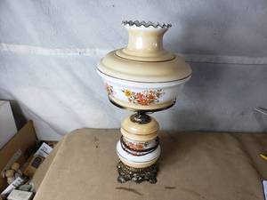 Vintage Glass Lamp from 1971