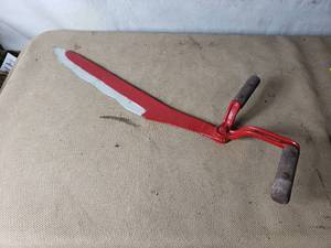 Older Hay Bail Saw