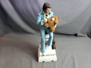 Elvis Teddy Bear Decanter