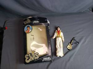 Elvis Doll with Box from Graceland