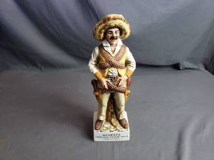 General Francisco Pancho Villa Tequila Decanter