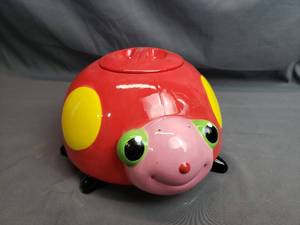 Ladybug Cookie Jar