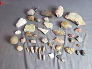 Lot of Different Types of Rocks
